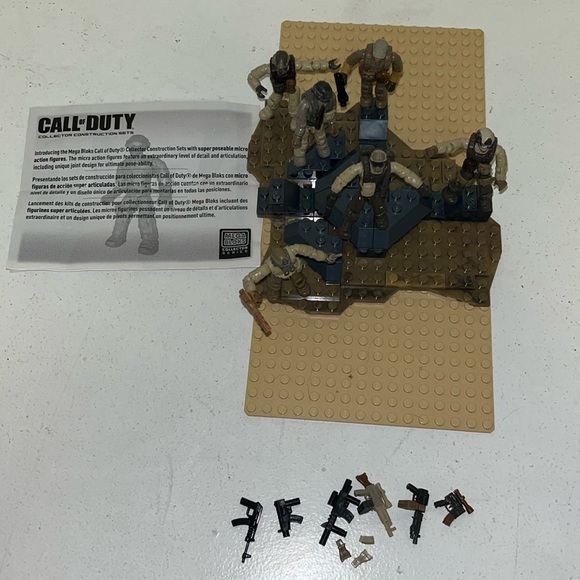 Call of Duty Megabloks 2013 Set of 6 figures and weapons - Picture 3 of 12